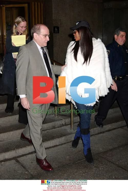 Naomi Campbell Leaves Court After Arrest