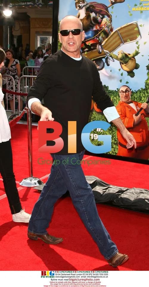 Bruce Willis at Over The Hedge Premiere