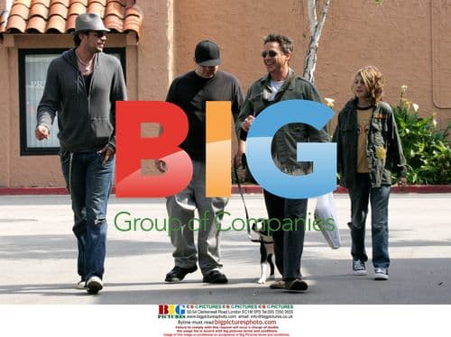 Robert Downey Jr. Gets Coffee with Son Indio