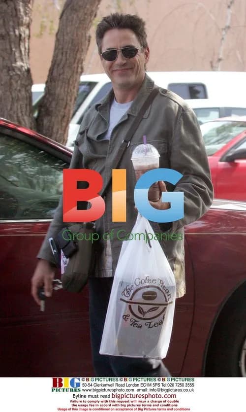 Robert Downey Jr. and son Indio in Malibu