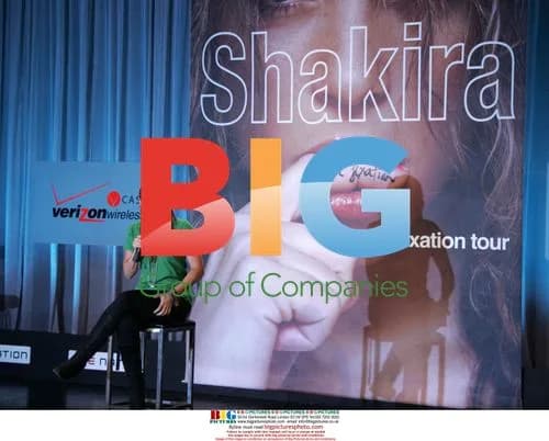 Singer SHAKIRA at press conference