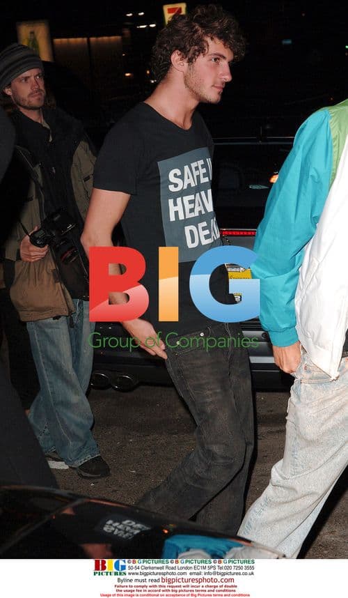 Shipping Heir Stavros Niarchos at Shag Nightclub