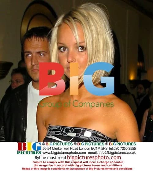 Jennifer Ellison and boyfriend at 'Chicago' after party