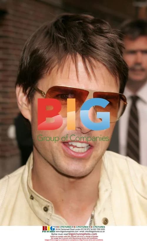Tom Cruise at The Late Show