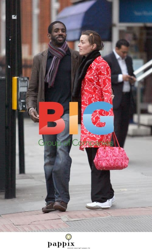 Olivia Williams and Husband Out in London