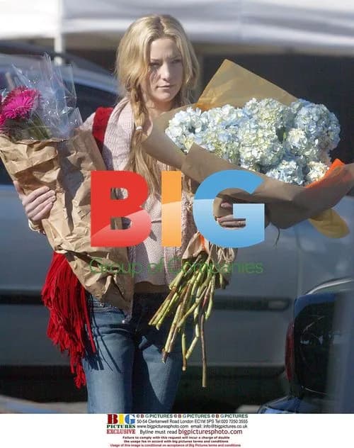 Kate Hudson and Family Grocery Shopping