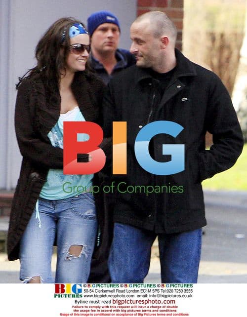 Kerry Katona and Mark Croft Out Shopping in Manchester