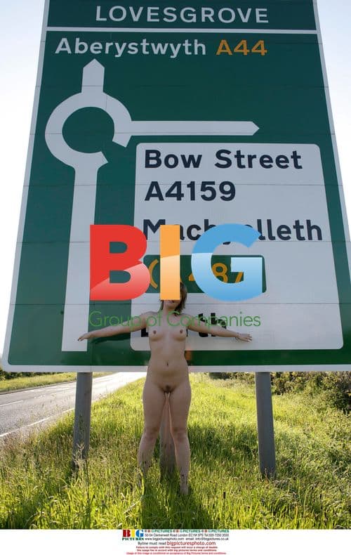 Series of Nude Women in Public