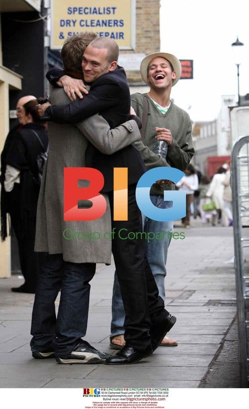 Will Young and brother in Notting Hill