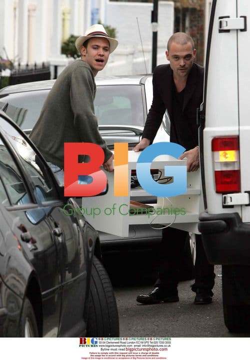 Will Young and Brother in Notting Hill