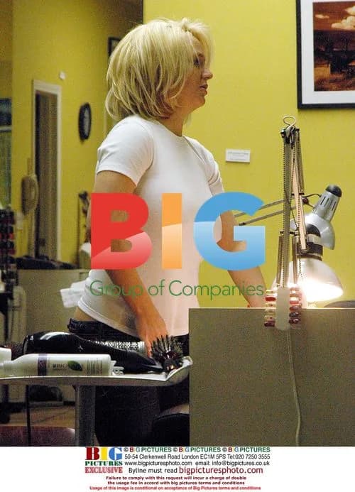 Britney Spears at Hair Salon in Malibu