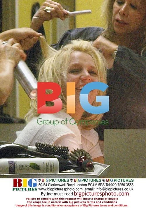 Britney Spears at Malibu Salon
