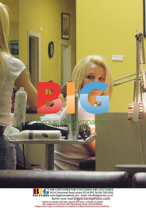 Britney Spears at Malibu Salon