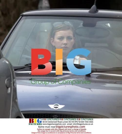 Charlotte Church Waits for Boyfriend in Cardiff