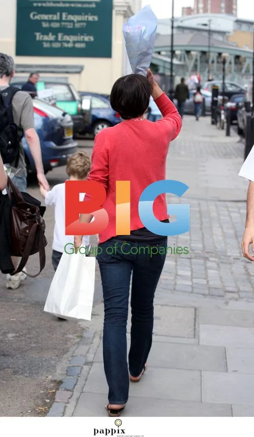 Sadie Frost and Andy Jones out in North London