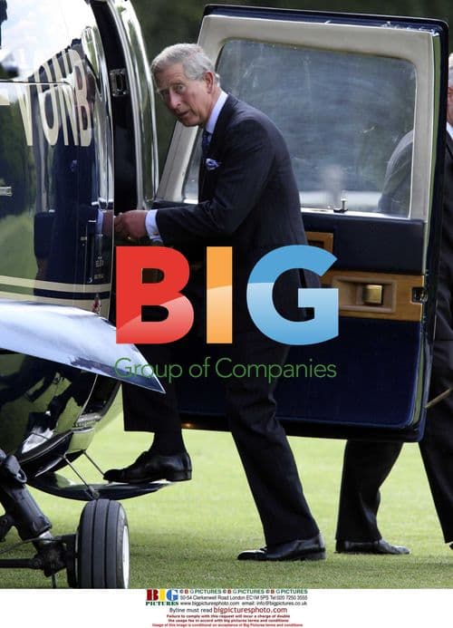 Prince Charles Leaves Kew Gardens