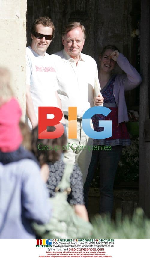 Camilla, Andrew, Tom, and Laura Parker Bowles at Wedding Rehearsal