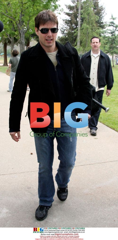 Tom Cruise at Son's Baseball Game