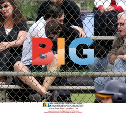 Tom Cruise at Son's Baseball Game