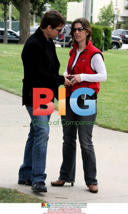 Tom Cruise and sister Lee Anne at son's baseball game