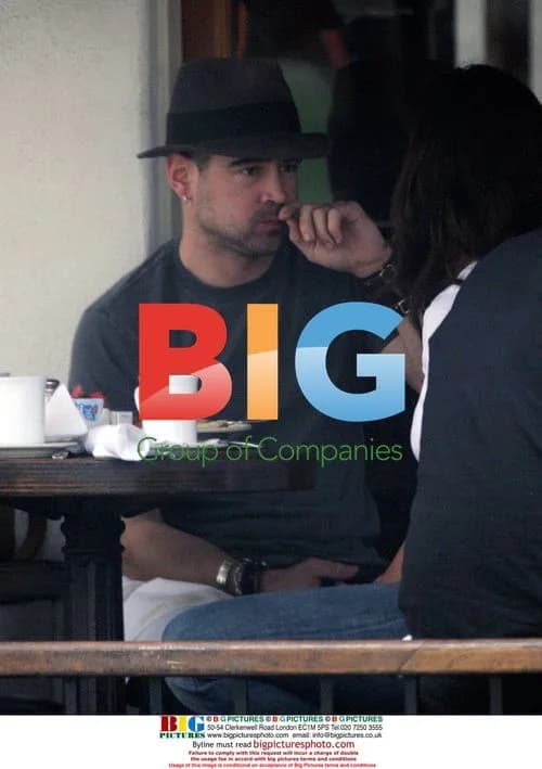 Colin Farrell lunches with mystery woman