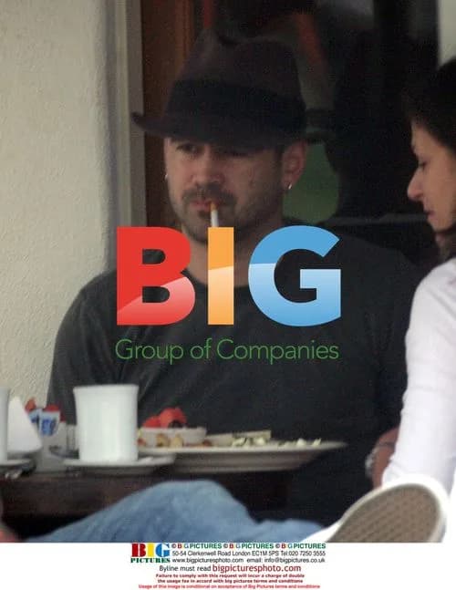 Colin Farrell Lunches with Mystery Woman