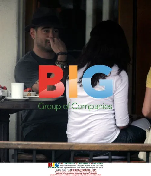Colin Farrell Lunches with Mystery Woman
