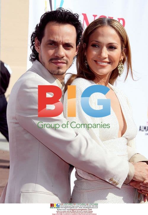 Jennifer Lopez and Marc Anthony at 2006 ALMA Awards