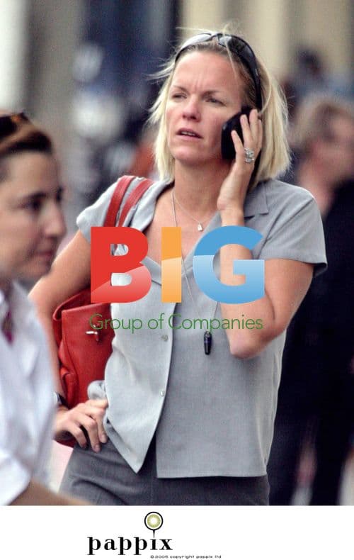 Elizabeth Murdoch Out Shopping in London