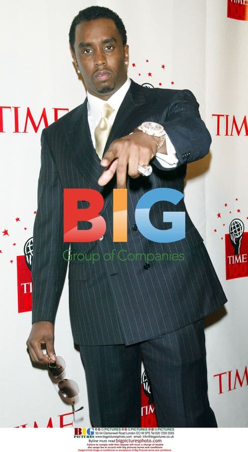 Sean "Diddy" Combs arrives at Time 100 Gala