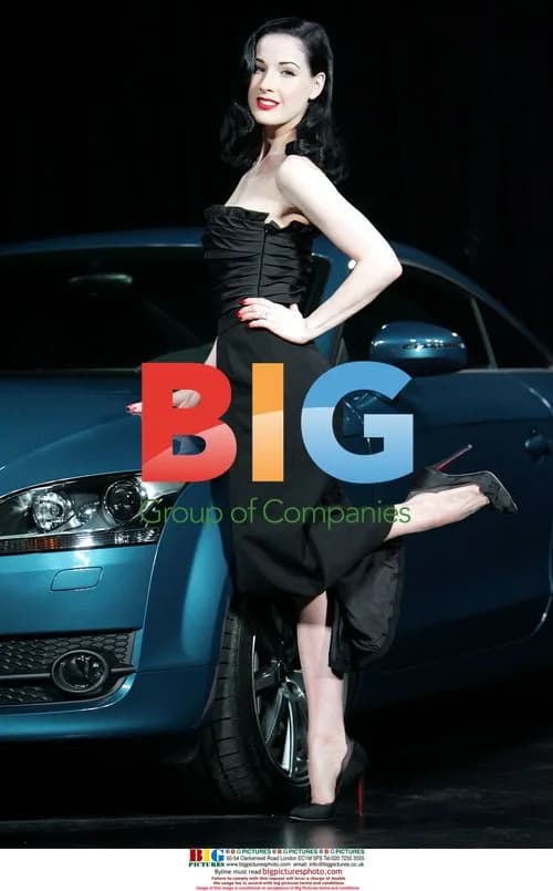 Dita Von Teese Launches Audi TT in London
