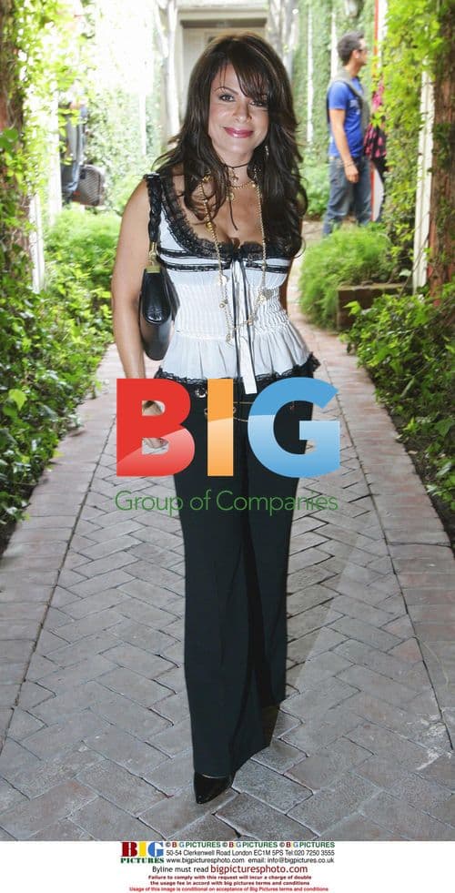 Paula Abdul Leaves Beverly Hills Salon