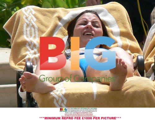 Davina McCall on Dubai holiday