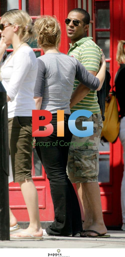 Billie Piper and Amadu Sowe spotted in London