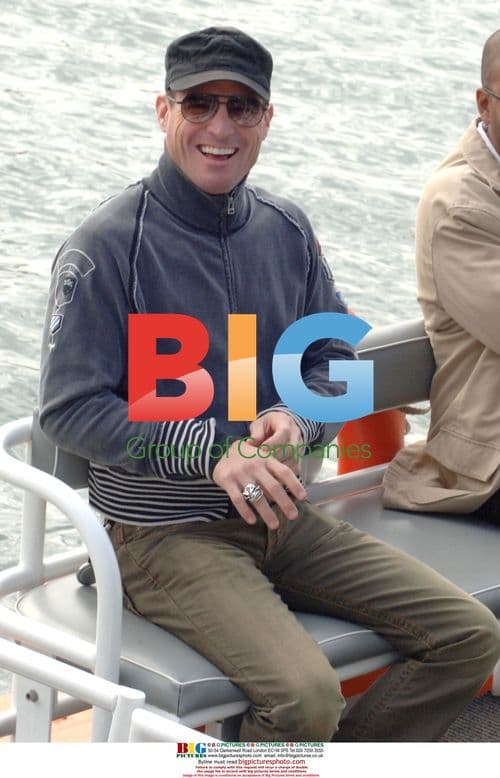 George Eades enjoys boat ride in Sydney