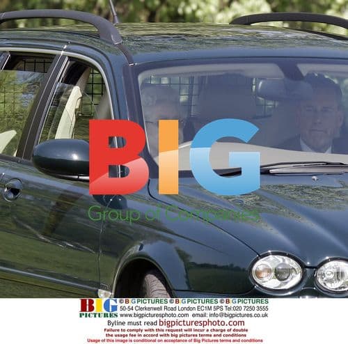 HRH The Queen in new Jaguar car