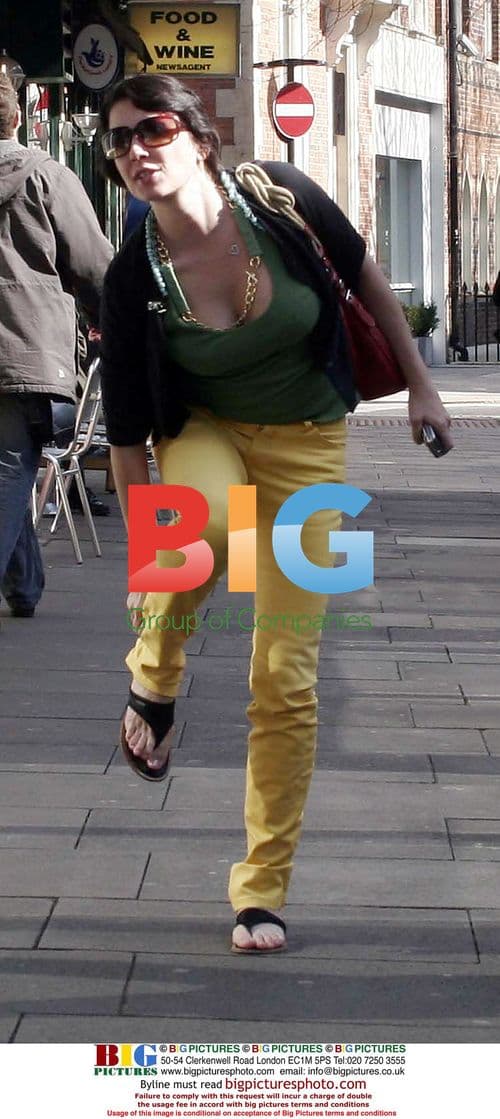 Sadie Frost Leaving House for 'The Hospital'