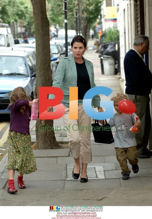 Sadie Frost with children at birthday party