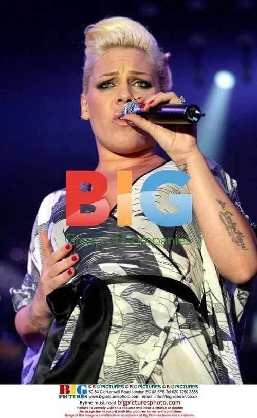 Pink performs at Radio 1 Big Weekend in Dundee