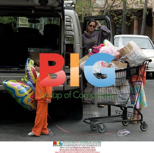 Brooke Burke Goes Shopping with Kids