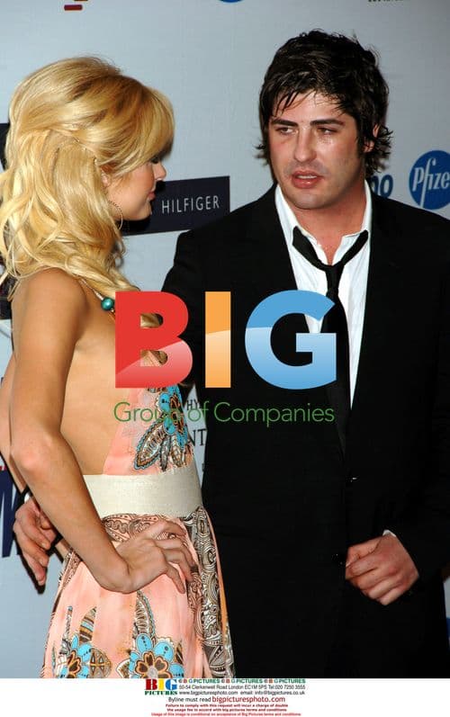 Paris Hilton and Brandon Davis at Race to Erase M.S.