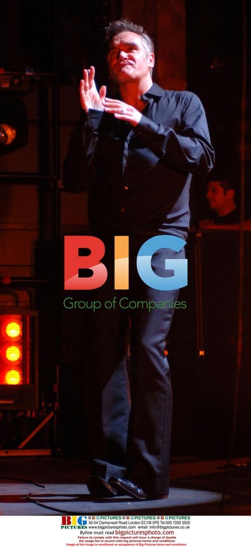 Morrissey performs at The Palladium