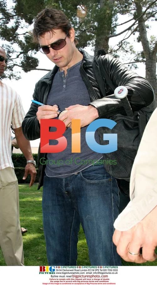 Tom Cruise at Son's Baseball Game