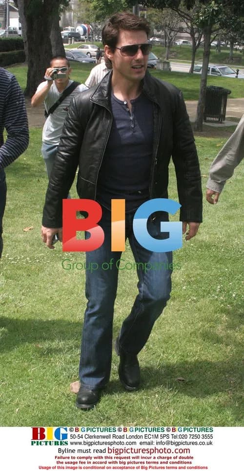 Tom Cruise at Son's Baseball Game