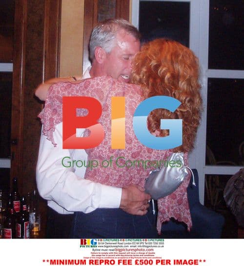 Alan Pardew with mystery woman