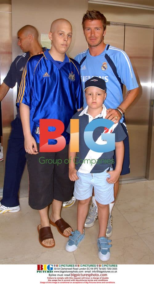 Real Madrid Stars Visit Kids with Cancer