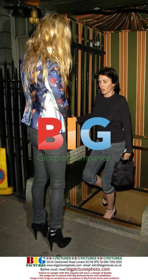 Kate Moss, Sadie Frost and Russle Brand at Hoping Foundation Dinner