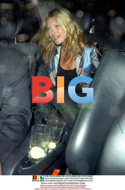 Kate Moss, Sadie Frost, Russle Brand Leave Charity Event