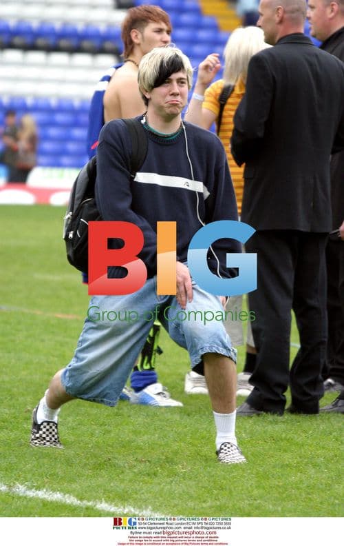 JAMES BOURNE at Soccer Six in Birmingham