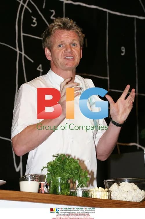 Gordon Ramsay Cooking Demonstration